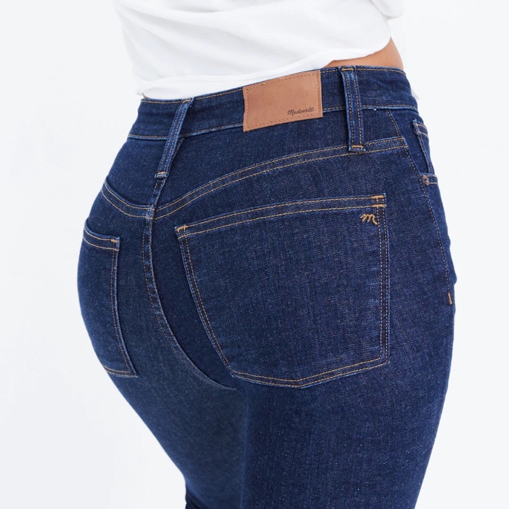 Madewell NWOT Curvy High-Rise Skinny Jeans in Lucille Wash 30 10 31 12